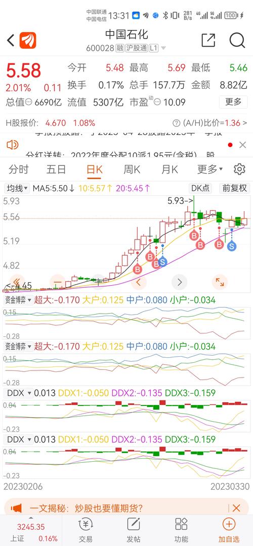 中國石化股吧分析討論