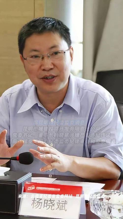 云南省城投董事長公示