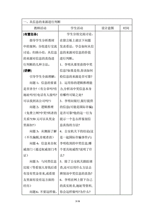 信息的鑒別與評(píng)價(jià)