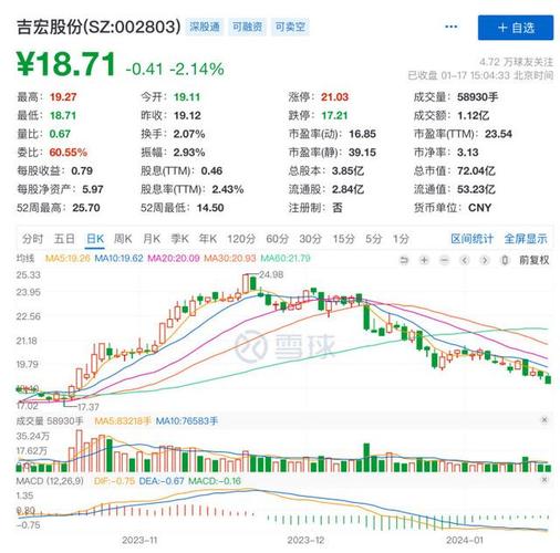 吉宏股份002803