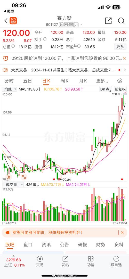賽力斯股價預(yù)測